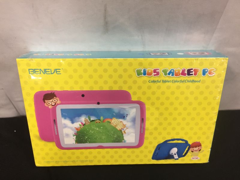 Photo 1 of Beneve Kids Tablet PC --Unknown Color---New Sealed Box Of Factory---