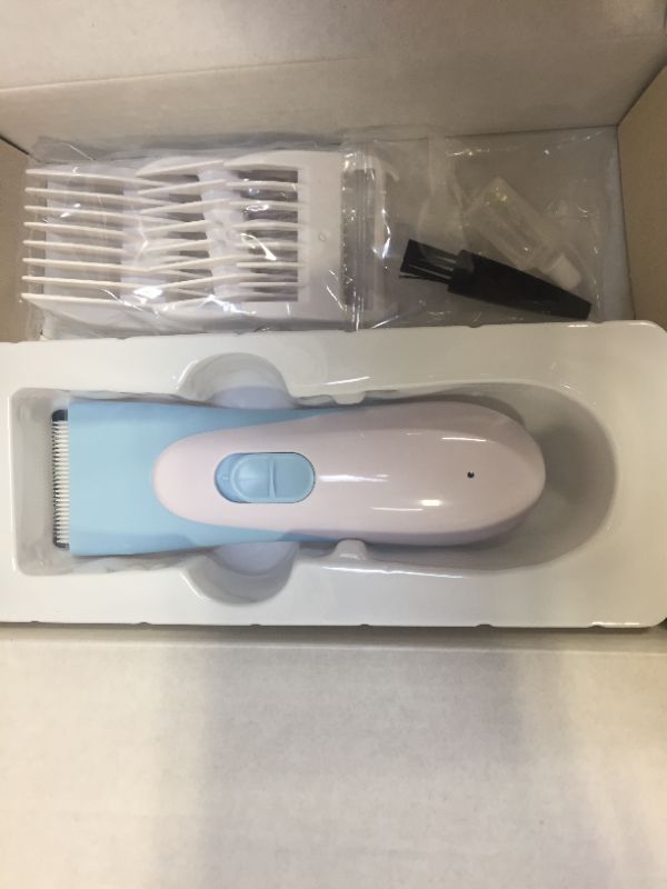 Photo 1 of Baby Hair Clippers Electric Safe Quiet Trimmer Child Silent Hair Washable
