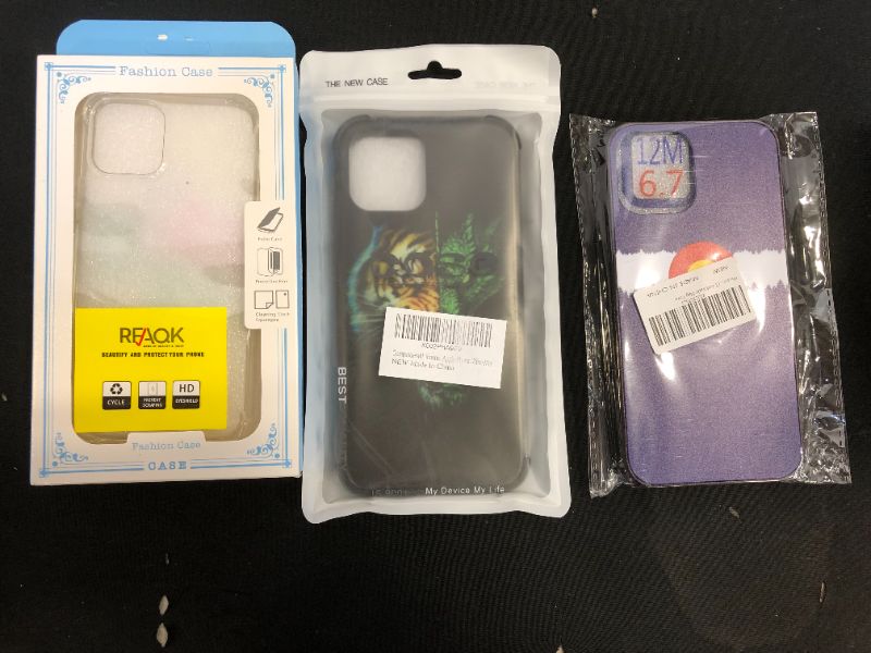 Photo 1 of 3PK MISC MIXED ASSORTED IPHONE CASES