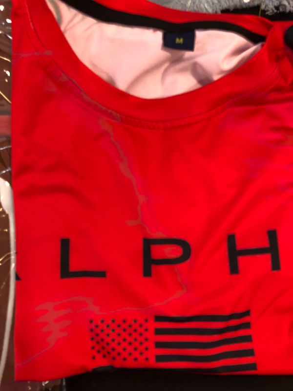 Photo 1 of ALPHA RED SHIRT LARGE