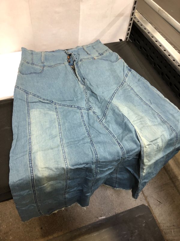 Photo 1 of WOMEN'S 4XL DENIM SKIRT LONG LENGTH