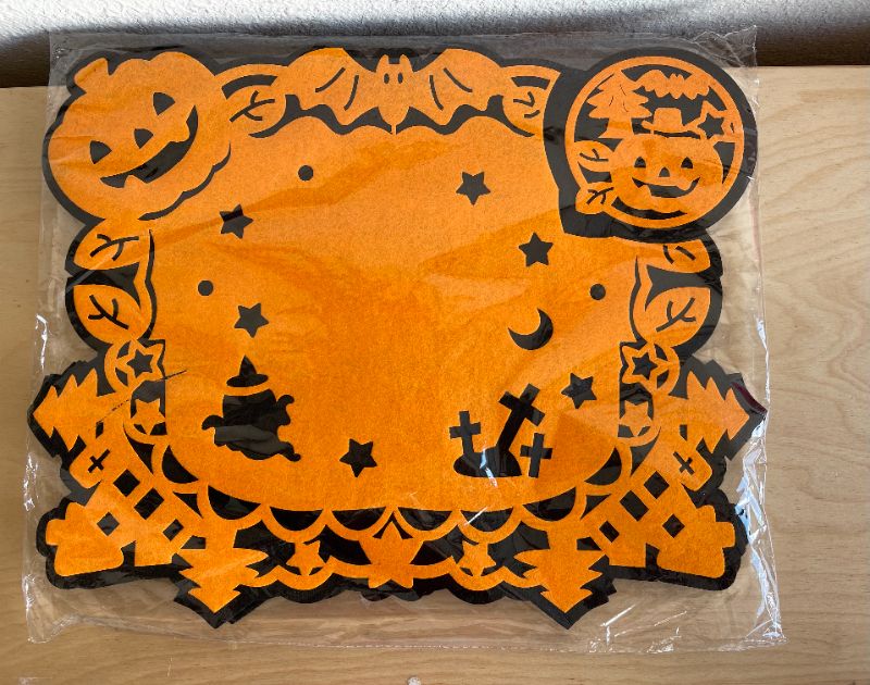 Photo 1 of Halloween Place Mats for kitchen Decorative Decor