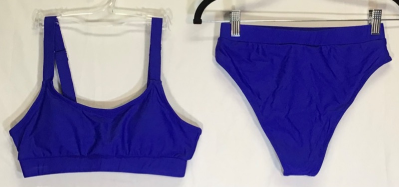 Photo 1 of Women's Two Piece Swimsuit Bikini- Blue- Size Medium