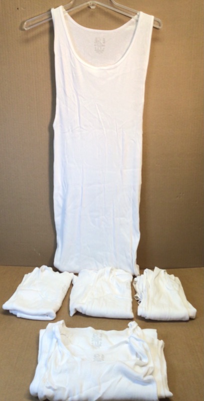 Photo 1 of 6 Pack-Men's Fruit of the Loom Undershirts-White 3XL