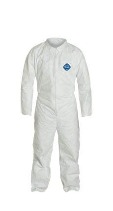 Photo 1 of 2 pack DuPont Tyvek 400 Disposable Protective Coverall, White, Size 2XLarge