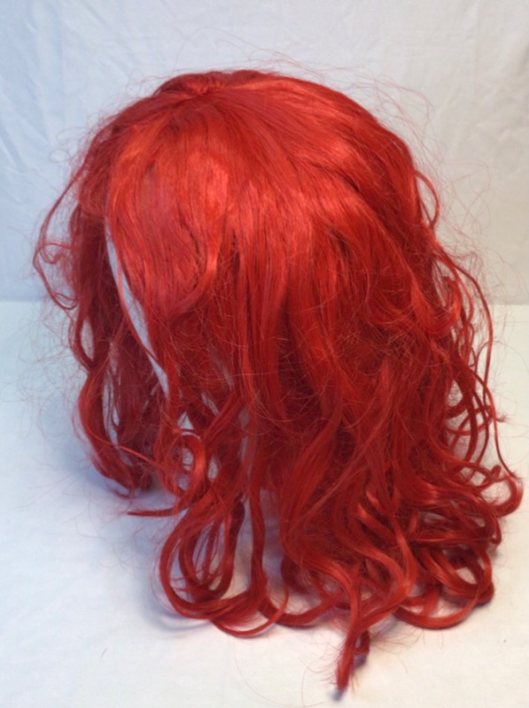 Photo 2 of Disney Princess Wig- Red/Orange Hair- Straight/Wavy- About 15 inches long