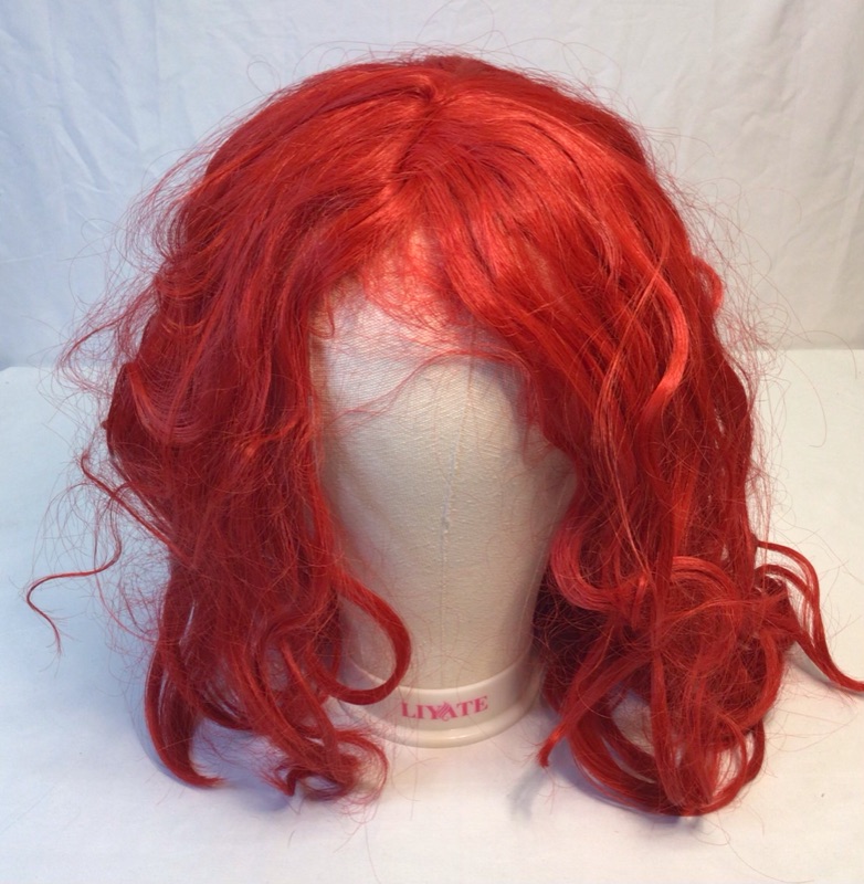 Photo 1 of Disney Princess Wig- Red/Orange Hair- Straight/Wavy- About 15 inches long