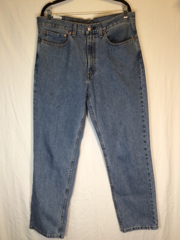 Photo 3 of Levi's Men's 550 Relaxed-fit Jean-Blue Jeans- Size 34 x32