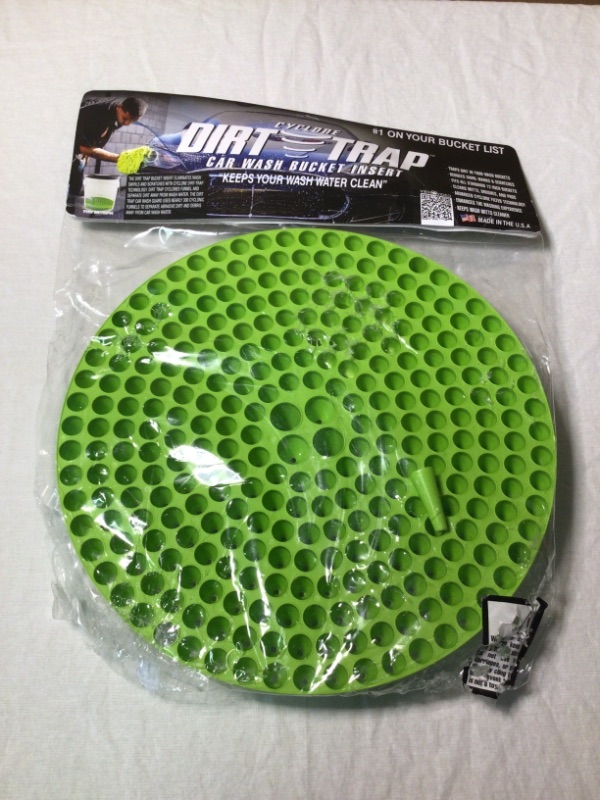 Photo 2 of  Cyclone Dirt Trap Car Wash Bucket Insert Car Wash Filter Removes Dirt and Debris While You Wash-Green