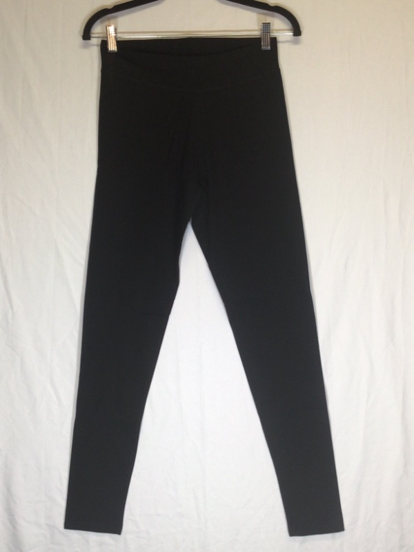 Photo 2 of 2 Pack-EttelLut Cotton Spandex Basic Leggings Pants-Black-Size Medium