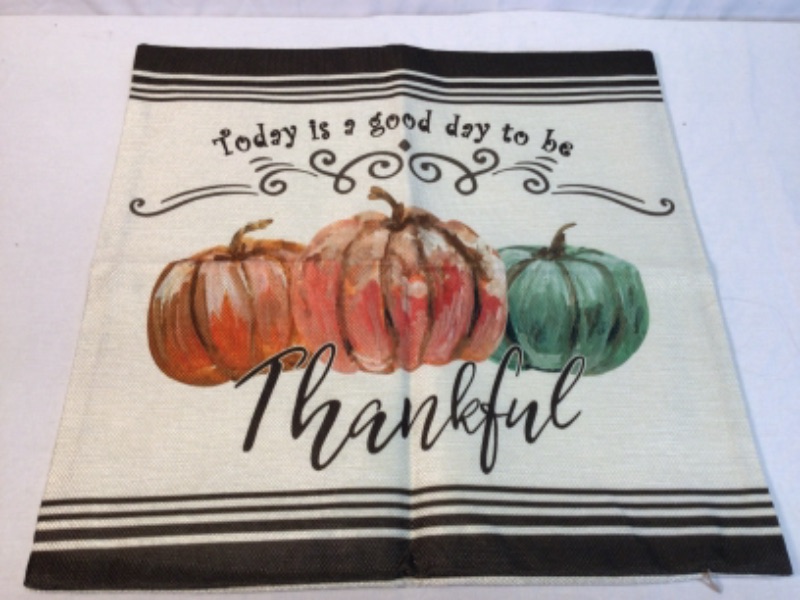 Photo 3 of 4 Pack Fall Themed Couch Pillow Covers-18 x 18
