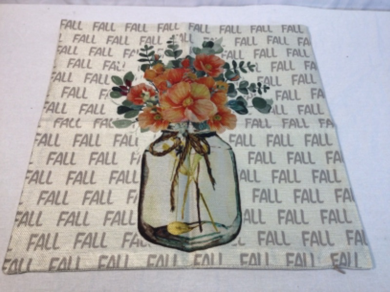 Photo 4 of 4 Pack Fall Themed Couch Pillow Covers-18 x 18