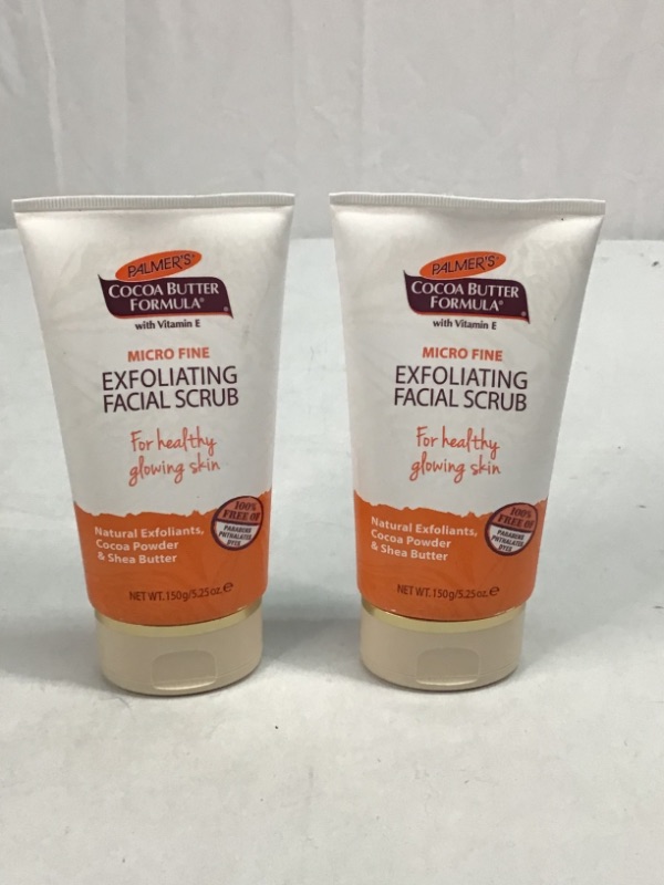 Photo 3 of 2 Pack-Palmer's Cocoa Butter Formula Exfoliating Facial Scrub with Vitamin E, 5.25 Ounces