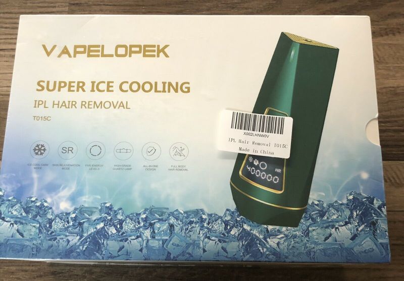 Photo 1 of Valpelopek Super Ice Cooling IPL Hair Removal T015C With Skin Rejuvenation Mode