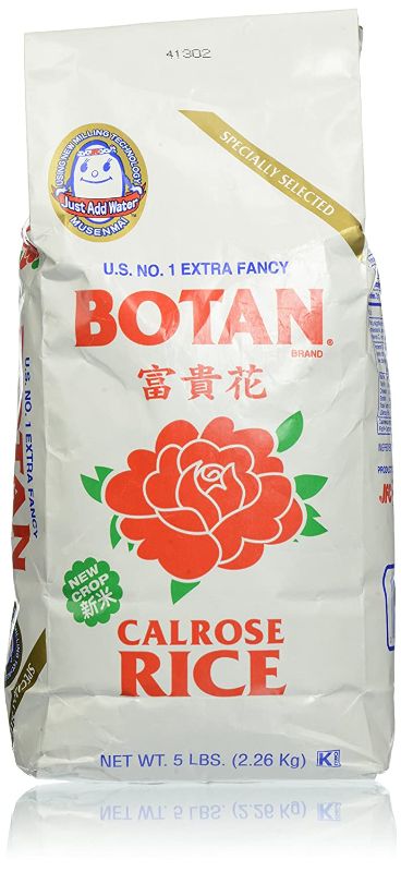 Photo 1 of 4 Bags- Botan Musenmai Calrose Rice, 5 Pound each Bag- 20 lbs total