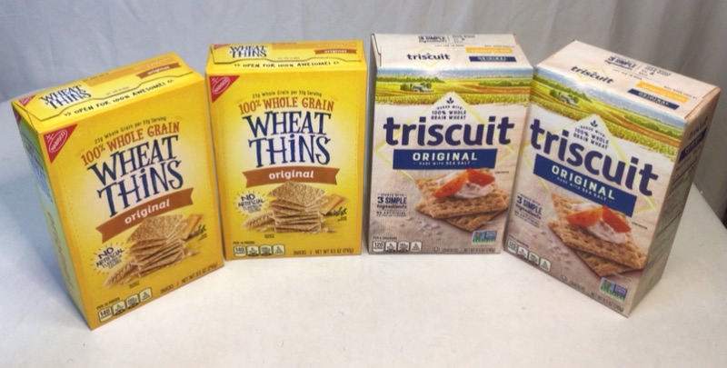Photo 1 of 4 Pack- 2 Triscuit and 2 Wheat Thins