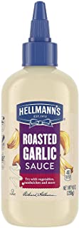 Photo 1 of 6 Pack-Hellmann's Roasted Garlic Sauce Delicious Condiment, Dip and Dressing Roasted Garlic Gluten Free, Dairy Free, No Artificial Flavors, No High-Fructose Corn Syrup 9 oz 