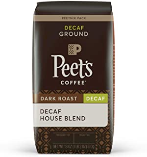 Photo 1 of 3 Bags Peets Ground Coffee-2 Bags- Peet's Coffee, Organic French Roast - Dark Roast Ground Coffee - 18 Ounce Bag, USDA Organic
PLUS Peet's Coffee, Decaf House Blend - Dark Roast Decaffeinated Ground Coffee - 18 Ounce Bag