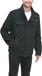 Photo 1 of Levi's Men's Washed Cotton Two Pocket Military Jacket - Black- Size 3XL