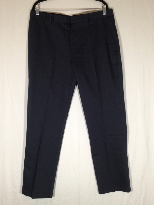 Photo 2 of GoodThreads Work Slacks- 36 x 30- Navy Blue