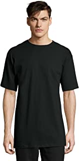 Photo 1 of Hanes Men's Short Sleeve Beefy-T (Pack of 2)- 2 pack-Black- Size 2XL