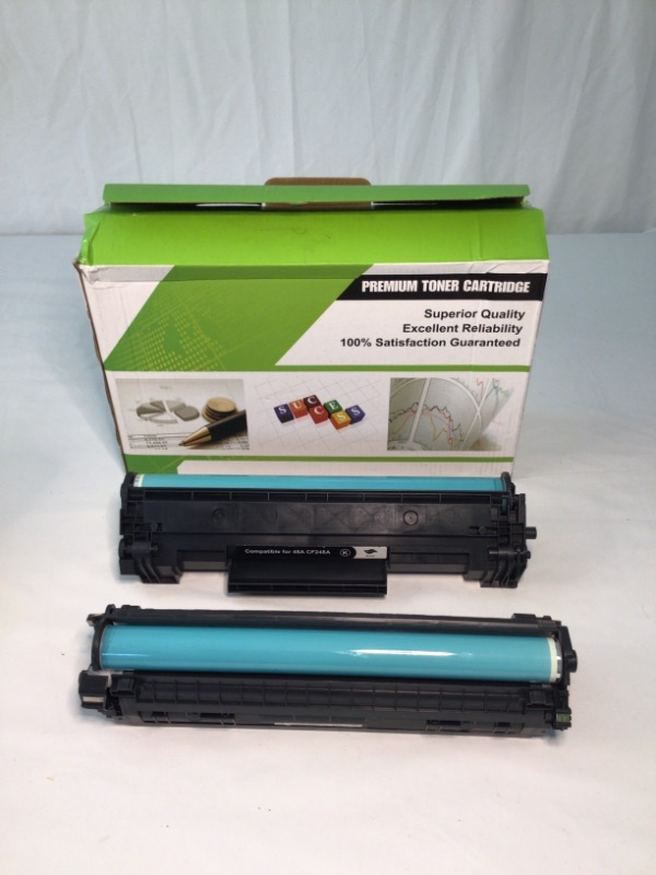 Photo 1 of 2 Pack Toner Cartridges Compatible for 48A CF248A   K