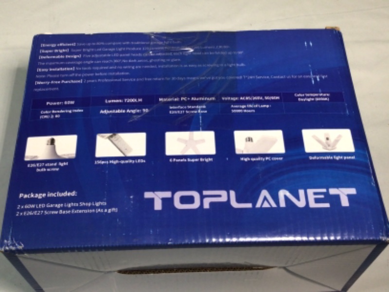 Photo 2 of Folding Garage Light by Toplanet-