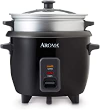 Photo 1 of Aroma Housewares ARC-363-1NGB 3 Uncooked/6 Cups Cooked Rice Cooker, Steamer, Multicooker, 2-6 cups,