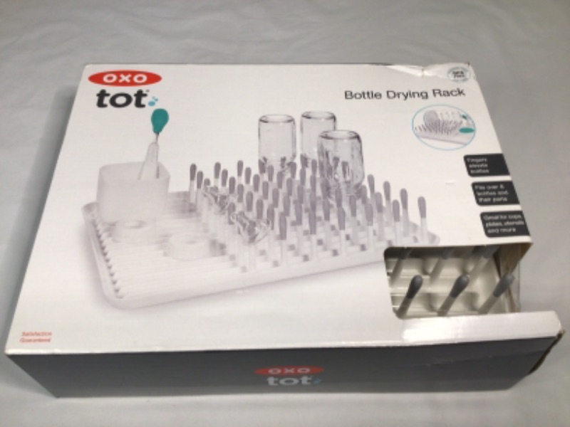 Photo 2 of OXO Tot Bottle Drying Rack, Gray