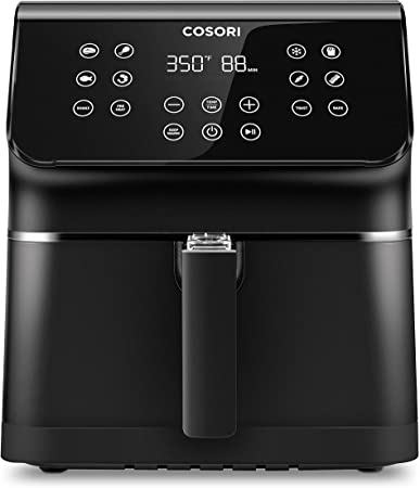 Photo 1 of COSORI Air Fryer(100 Recipes), 12-in-1 Large XL Air Fryer Oven with Upgrade Customizable 10 Presets, Preheat, Shake Reminder, Digital Hot Oilless Cooker, 5.8QT, Black
