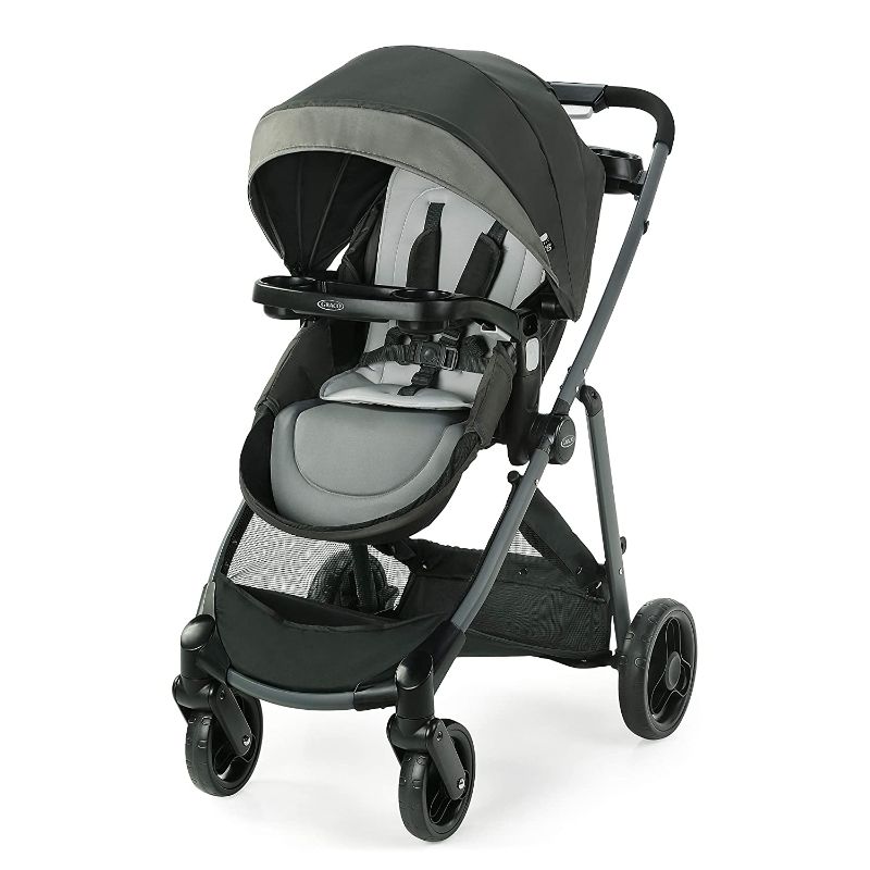 Photo 1 of Graco Modes Element LX Stroller | Baby Stroller with Reversible Seat, Extra Storage, Child Tray, One Hand Fold, Tenley
