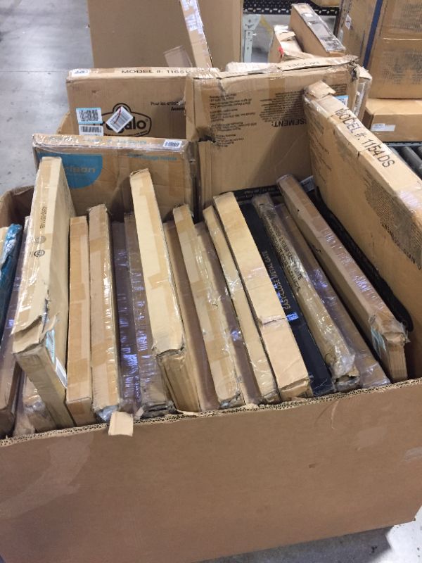 Photo 1 of BOX OF VARIOUS BABY GATES. 29 IN BOX