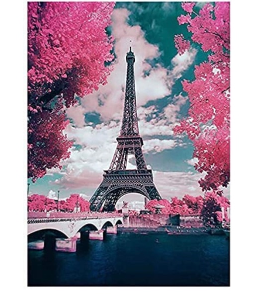 Photo 2 of Diamond painting 30x 40 moon rise

DIY 5D Diamond Painting by Number Kit for Adult, Full Round Drill Diamond Embroidery Kit Home Wall Decor Multicolored Back Cat 11.8x15.7in 1 Pack by Tangbr

Diamond Art Paris Eiffel Tower and Bridge DIY 5D Diamond Painti