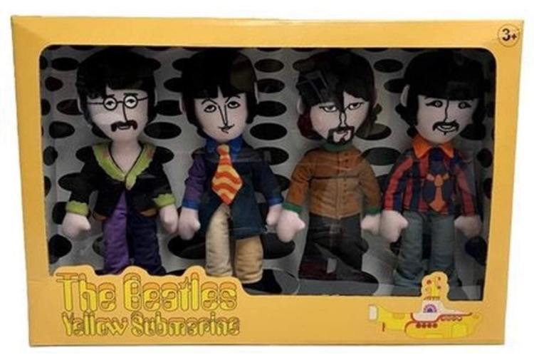 Photo 1 of Factory Entertainment The Beatles Band Members Plush Box Set