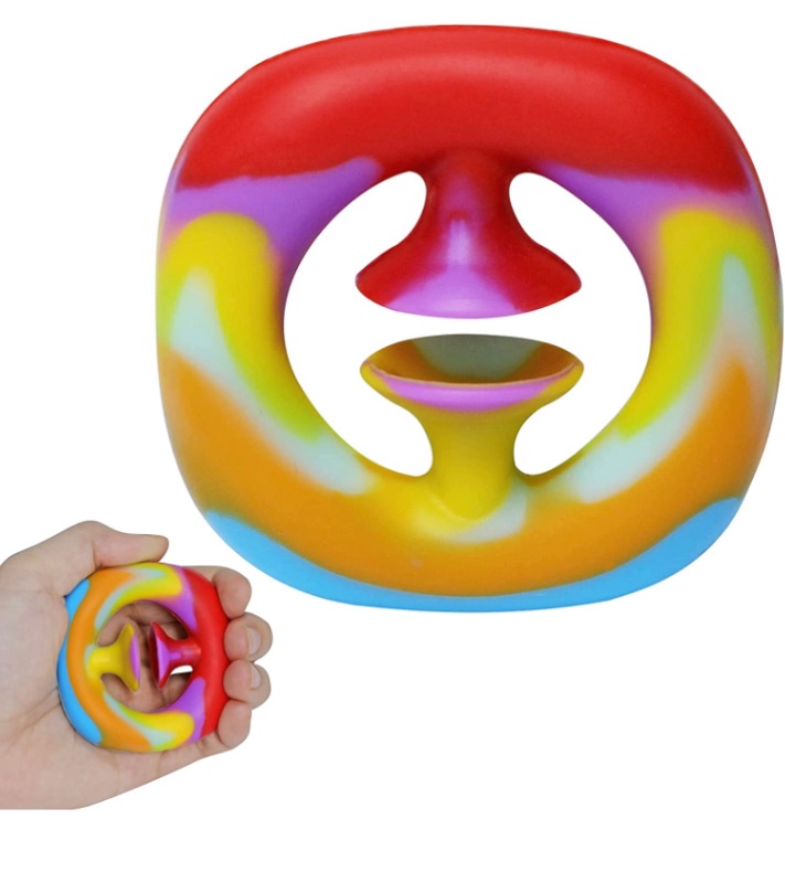 Photo 2 of Blivener Snapper Fidget Toy Funny Suction Cup Grab Snap Hand Toy Finger Sensory Fidget Toy Party Popper Noise Maker Stress Relief Squeeze Toy for Kids and Adult

Silicone Grip Ring Decompression Toys Funny Suction Cup Finger Sensory Fidget Toy Grab and Sn