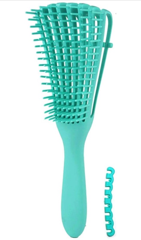 Photo 2 of Detangling Brush for Afro America/African Hair Textured 3a to 4c Kinky Wavy/Curly/Coily/Wet/Dry/Oil/Thick/Long Hair, Knots Detangler Easy to Clean (Green)

Kole Imports Inc. Head Massage Tingler, 0.12 lb

Yun Hui Lai Bathroom Sink Drain Strainer Mesh Sink