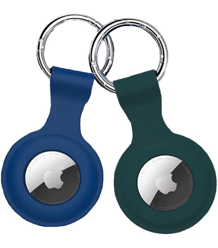 Photo 3 of 2 Pack Air Tags Silicone Case for 2021 Newest Apple Air Tag Case AirTags Holder Tracker Car Key Ring Protective,Keychain Hook Designed,Safety and Anti-Lost,Mini Easy to Carry (Green+Blue)

Zipper Pulls,20Pcs Replacement Zipper Pulls Zipper Pull Cord Exten