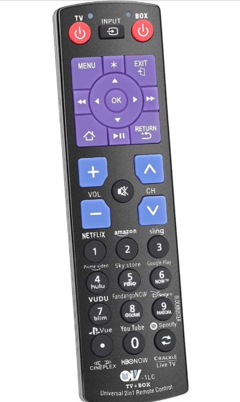 Photo 1 of Universal Remote Control fit for Roku Player + 12 Shortcuts?YouTube Hulu Amazon Netflix etc? to Control TV Soundbar Receiver All in One (Fit for Roku 1 2 3 4 + Express Ultra)?NOT for Roku Stick ?