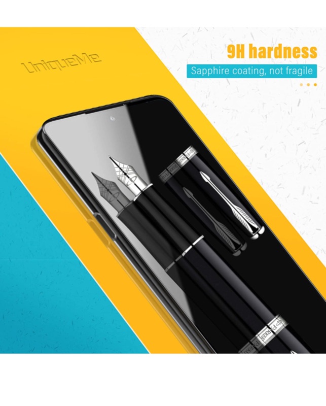 Photo 5 of 2+3 Pack] UniqueMe Compatible with LG Stylo 7 5G Full Coverage Screen Protector and Camera Lens Protector Tempered Glass [Not for LG Stylo 7 4G ] HD Clear [Anti-Scratch] 3D Full Coverage Film.