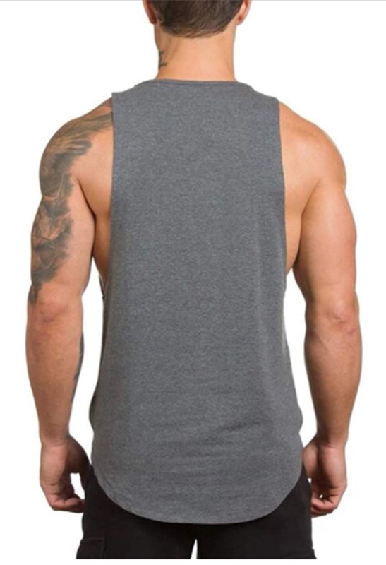 Photo 1 of LUODITO 3 Pack Men's Stringers Bodybuilding Tank Tops Gym Workout Sleeveless Muscle Shirts Fitness Vest