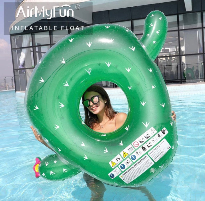 Photo 1 of AirMyFun Inflatable Cactus Giant Pool Float