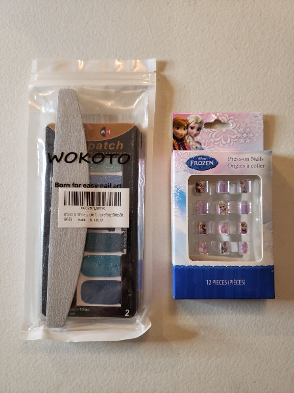 Photo 1 of Women's Nail Art Supplies, lot of 2 Items.