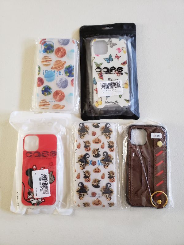 Photo 1 of Various Smartphone Cases, Models & Styles Vary. Lot of 4 Items.