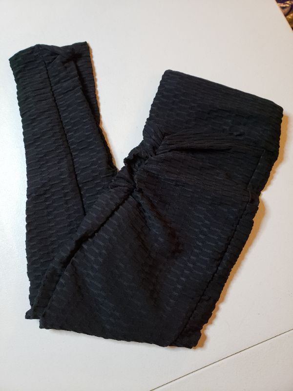 Photo 1 of Women's Yoga Butt Pants, Black, Size M.