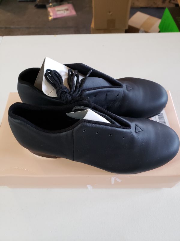 Photo 2 of Bloch Dance Women's Tap-Flex Leather Tap Shoe. Size M 5 Black.
