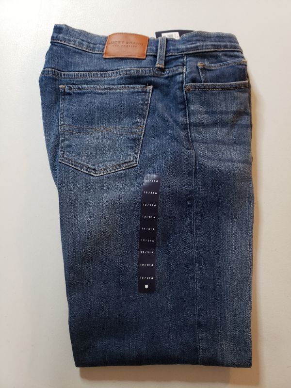 Photo 1 of Lucky Brand Women's Mid Rise Easy Rider Bootcut Jean, Size 12 31A.

