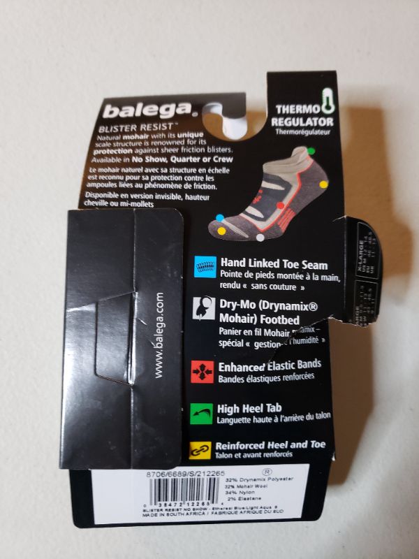 Photo 2 of Balega Blister Resist No Show Socks For Men and Women (1 Pair)
