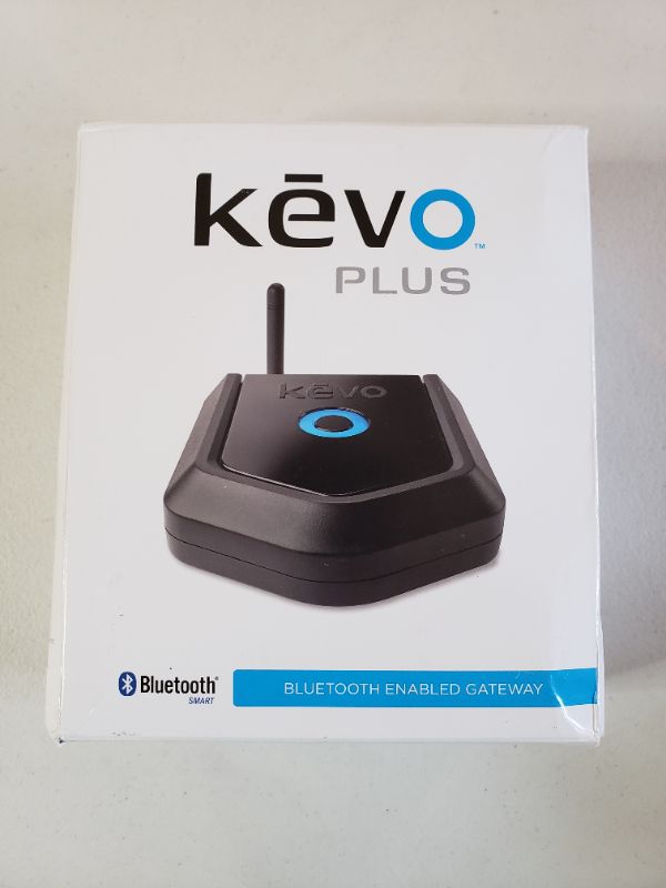 Photo 1 of Kevo Plus Connected Hub 99240-001 to Lock & Unlock Kevo Smart Lock from Anywhere with Smartphone, Compatible with Alexa
