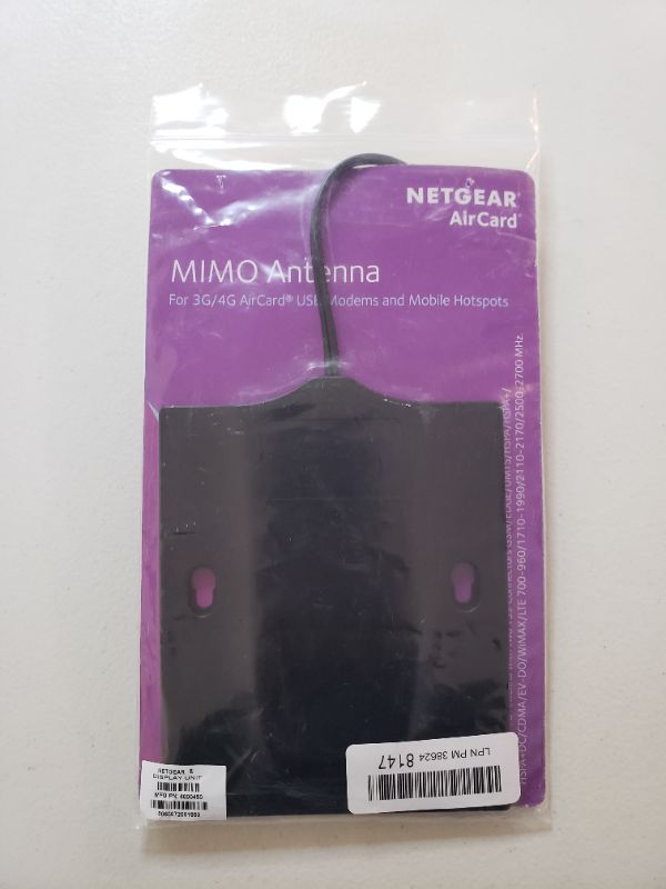 Photo 1 of Netgear 6000450 MIMO Antenna with 2 TS-9 Connectors
