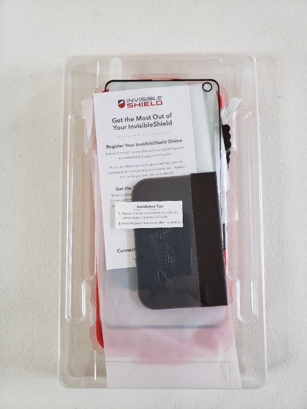 Photo 3 of Invisible Shield Glass Fusion Vision Guard For Samsung Galaxy S10.